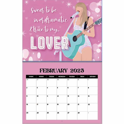 Taylor Swift Calendar：Taylor swift 2025 Calendar Eras In my 2025 Era Calendar