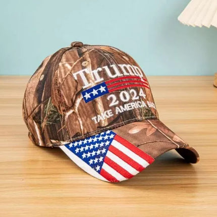 2024 MAGA Hat Cap Donald Trump Camouflage USA KAG Make Keep America Back Again