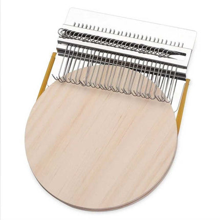 Mini Darning Loom & Mushroom Knit Patch Kit – DIY Weaving Repair Tools for Handcraft