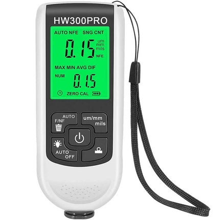 Car Digital Coating LCD Paint Thickness Gauge Meter Tester Painting HW-300PRO
