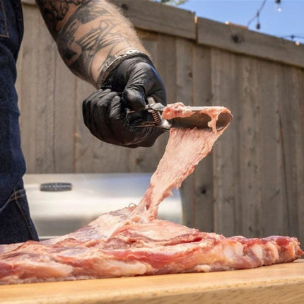 BBQ Rib Membrane Remover Tool Beef Pork Meat Peeler for Kitchen Use