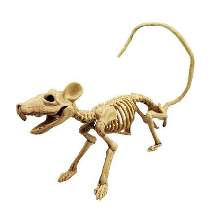 Animal Skeleton Decorations Rat Bat Realistic Bones Scary Halloween Party Props