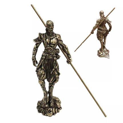 Black Myth Wukong Brass Miniature Figurines 3D Wukong Figurine Ornaments