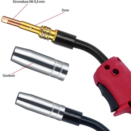Welding Torch Accessory Kit for MIG Welders – 28-Piece Consumable Set, Compatible with MB15 / AK15