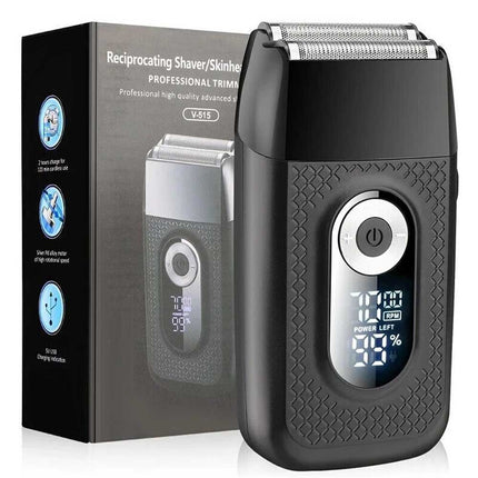 Electric Foil Shaver Reciprocating Cordless Razor Hair Clipper Beard Trimmer USB