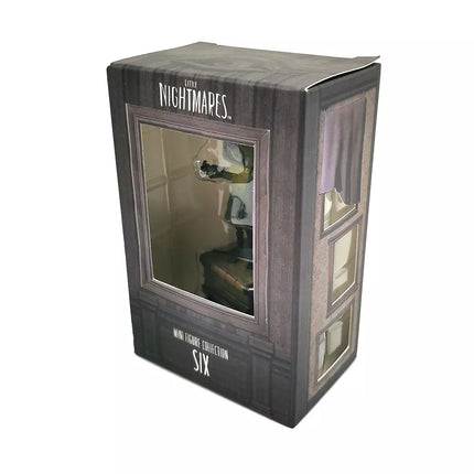 Little Nightmares Game Figure Six Nomes Yellow Raincoat Stand Model Statue Toys