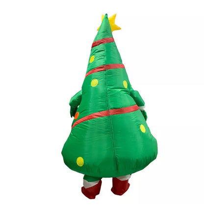 Christmas Tree Inflatable Unisex Costume Adult Funny Blow Up Fancy Dress