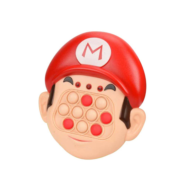 Pop It Push Puzzle Game Controller Bubble Sensory Fidget Toy Electronic Mario