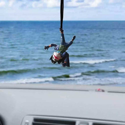 Car Hanging Ornaments Of Action Figure Movie Joker Pendants For Rearview Mirror