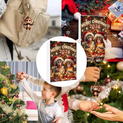 2D Christmas Ornaments 2024 Christmas Holiday Advent Calendar Christmas Tree