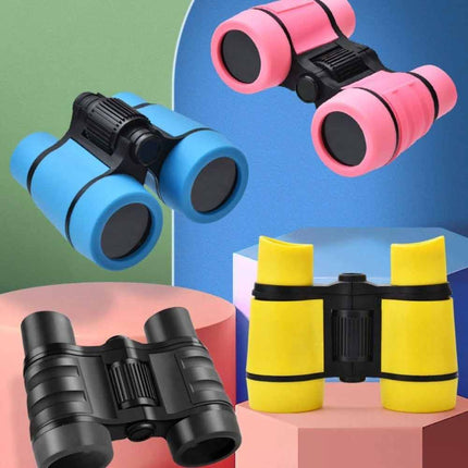 4X30 Binoculars Lightweight Adjustable Toy Gift for Bird Watching Outdoor Activities Random Colour