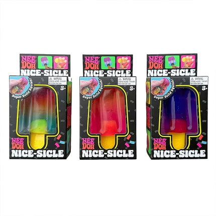Ice Cream Shaped Squeeze Stress Ball Soft Sensory Fidget Toy