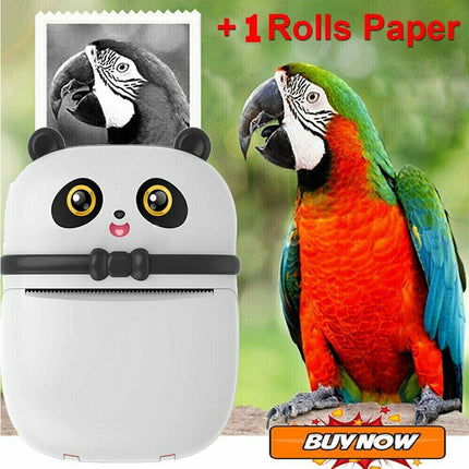 Mini Pocket Bluetooth Thermal Printer, Portable Label & Photo Maker