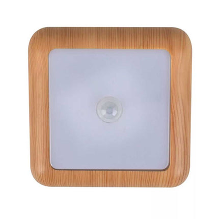 Motion Sensor 6 LED Night Light Battery Powered Indoor Closet Cabinet Wall Lamp