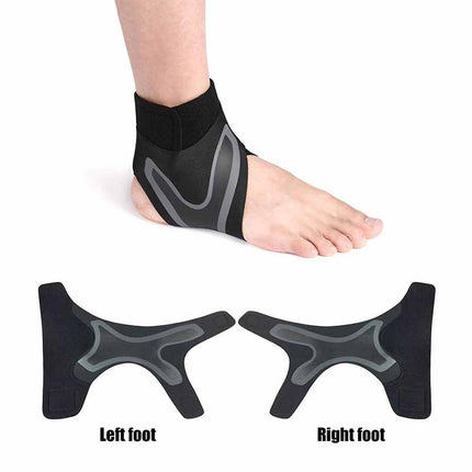 1 pairPlantar Fasciitis Therapy Wrap Heel Foot Pain Arch Support Ankle Brace OneSize