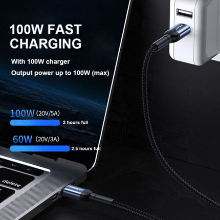 PISEN 100W fast charging cable Type-C to Type-C PRO PD3.1 GEN2 1M