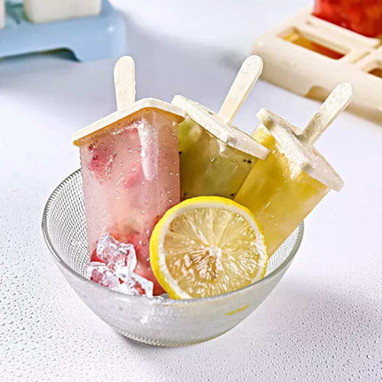 9 Cell Frozen Ice Cream Diy Pop Mold Popsicle Maker Lolly Mould Tray Pan
