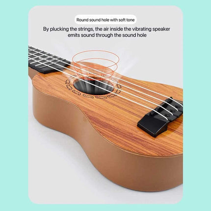35/38cm Kids Guitar Toy Beginner Musical Instrument for Learning & Play