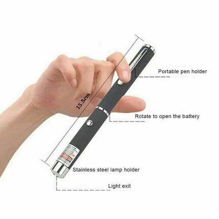 3x Laser Pointer Pen Green Purple Red Light Visible Beam For Cat Dog office Pet
