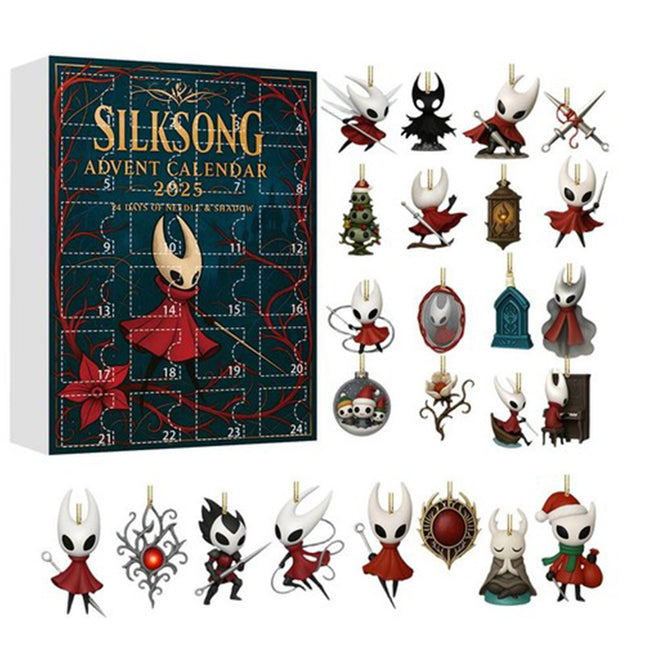 Hollow Knight: Silksong 2025 Advent Calendar – 24 Days of 2D Acrylic Blind Boxes