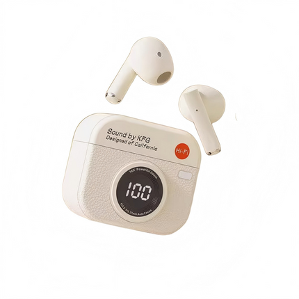In-Ear Wireless Bluetooth Earbuds, HiFi Stereo Headphones for iPhone & Android