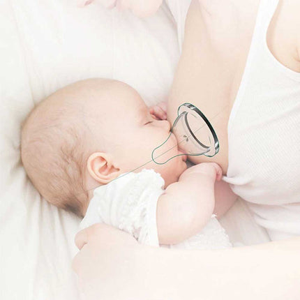 300ml Baby Bottle with Grip Infant Wide-Caliber Baby Feeding Bottles