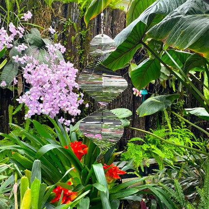 Helix 3D Wind Spinner Metal Outdoor Yard Garden Spinners Hanging Decor Ornaments