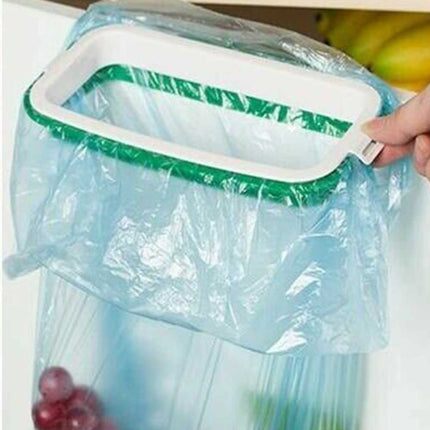 2Pack Hanging Kitchen Trash Garbage Carrier Storage Bag Sack Hanger Holder