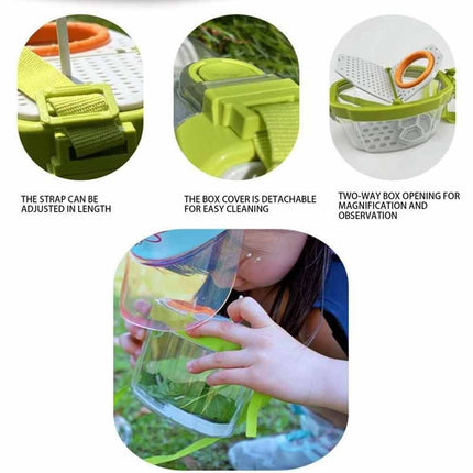 Insect Catching Observation Box Outdoor Science Exploration Toy Kit