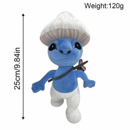 25CM Smurf Cat Funny Smurf Cat Plush Doll Fun Peripheral Toys Doll Xmas Gift