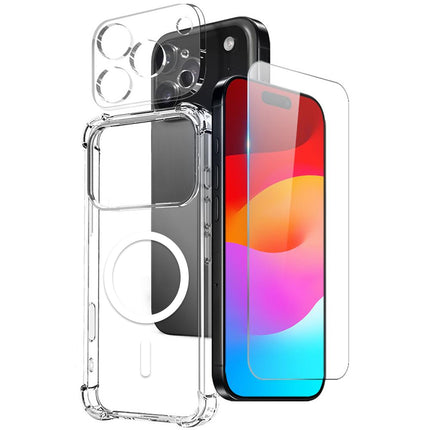 MagSafe Shockproof Case Bundle with Screen & Lens Protector Set