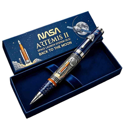 Artemis II Lunar Mission Commemorative Pen – Moon Exploration Souvenir Gift