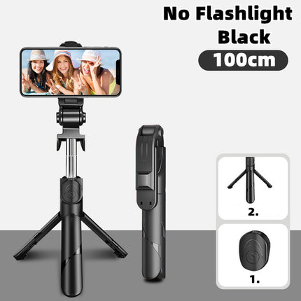 Flexible Tripod Holder Stand Selfie Stick With Bluetooth Remote For IOS Android