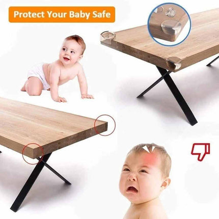 8PCS Baby Safety Corner Cushions, Table Edge & Corner Protector Bumper Guards