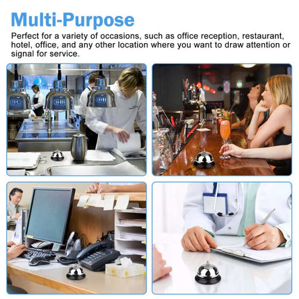 2Pcs Service Call Bell for Desk Counter