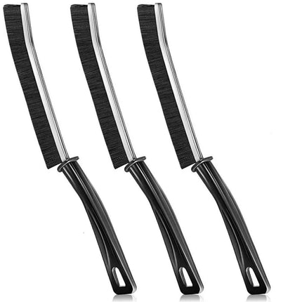 3 Pack Multifunctional hard bristle Recess Crevice Brush House Gap-Cleaning Tool
