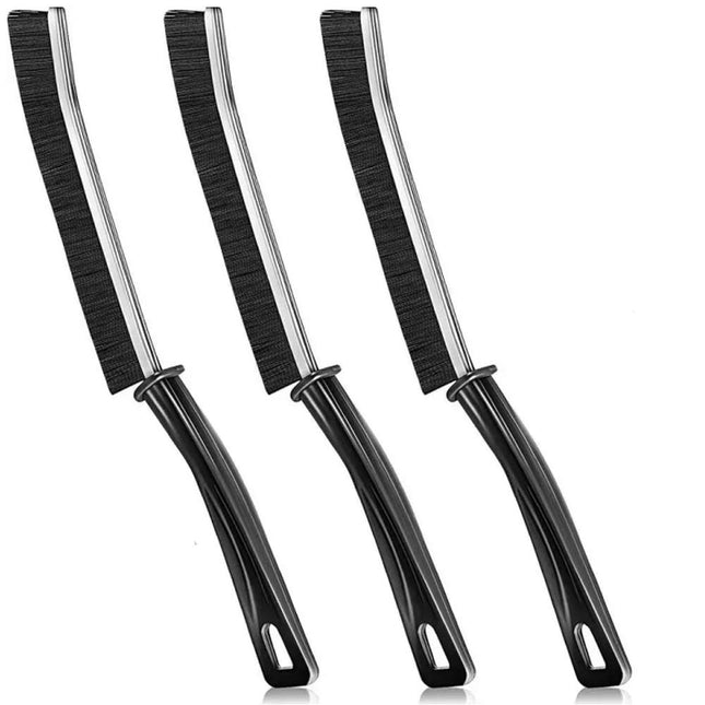 3 Pack Multifunctional hard bristle Recess Crevice Brush House Gap-Cleaning Tool