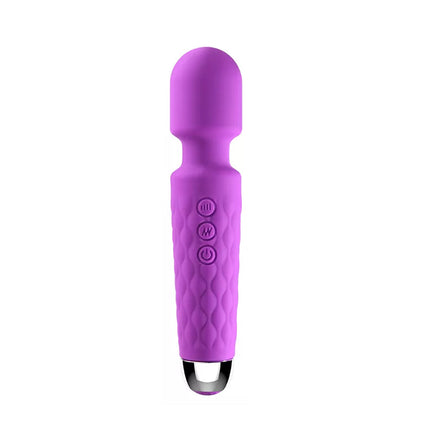 Rechargeable Clit Vibrator 20 Speeds Massage Wand Sex Toys for Women Masturbator