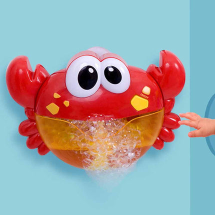 Crab Bubble Machine Musical Shower Fun Baby Toy Bath Bubble Maker