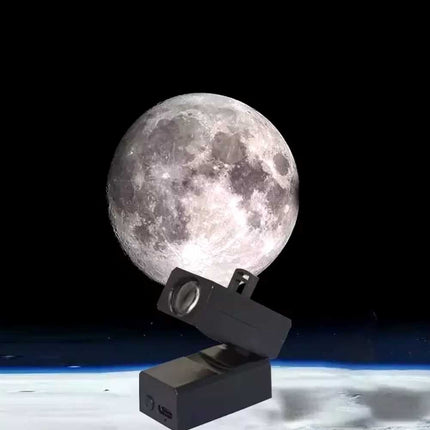 LED Earth&Moon Night Light Moon Projector Atmosphere Lamp Planet Wall Decoration