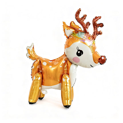 Reindeer Rudolph 58cm Foil Balloon – Christmas Xmas Party Decor Essential, Wonderful Ornament for Festive Gatherings