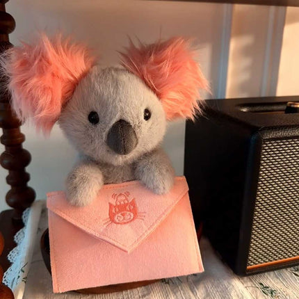 Valentine's Day Series Koala Plush Toy with Message Card