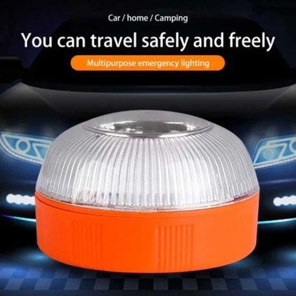 Car Emergency Beacon Light V16 Magnetic Induction Strobe Flashing Light