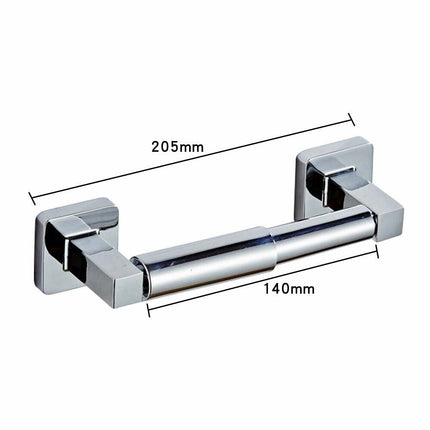 Roll Paper Holder Toilet Wall Mounted Accessory Washroom Rack Rail Bar Bathroom