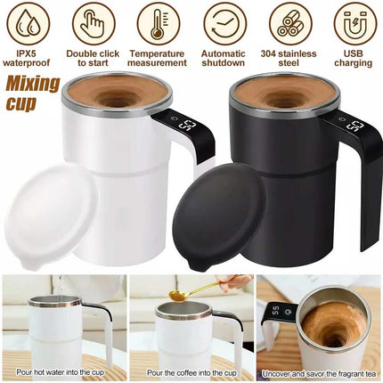 Self Stirring Mug Cup Auto Mixing Stir Coffee Milk Tea Beer Automatic Electric