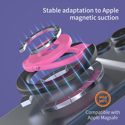MagSafe Magnetic Phone Ring Holder, 360° Rotating Grip Stand for iPhone
