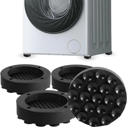4Pcs Washing Machine Support Mat Anti-Vibration Leg Stopper Foot Pad Feet Pads