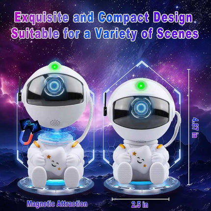 LED Astronaut & STAR Projector Light USB Starry Night Light Bedside Table Lamps