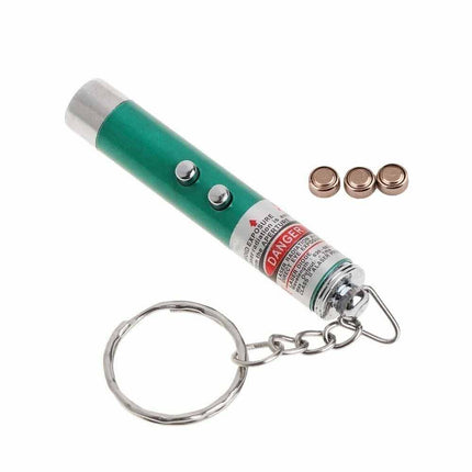 6PCS Mini Cat Dog Pet Toy Red Laser Light LED Pointer Pen Lazer Interactive Training