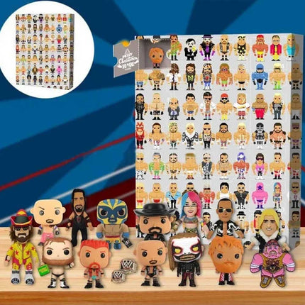 Christmas Countdown Advent Calendar WWE Ornaments Figures